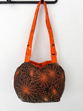Load image into Gallery viewer, Halloween | Trick or Treat Bag in Spider Webs