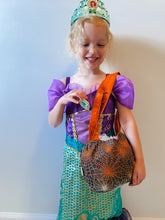 Load image into Gallery viewer, Halloween | Trick or Treat Bag in Spider Webs