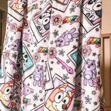 Load image into Gallery viewer, Minky Blanket in Polaroid Bluey