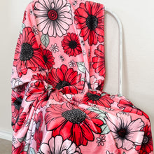 Load image into Gallery viewer, Minky Blanket in Daisy Love