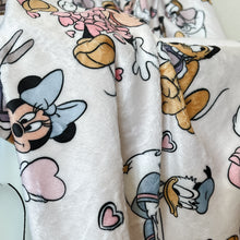 Load image into Gallery viewer, Minky Blanket in Mickey & Friends Valentines