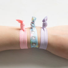 Load image into Gallery viewer, Hair Tie Set in Unicorn
