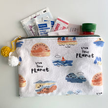 Load image into Gallery viewer, Zipper Pouch in Earth Day
